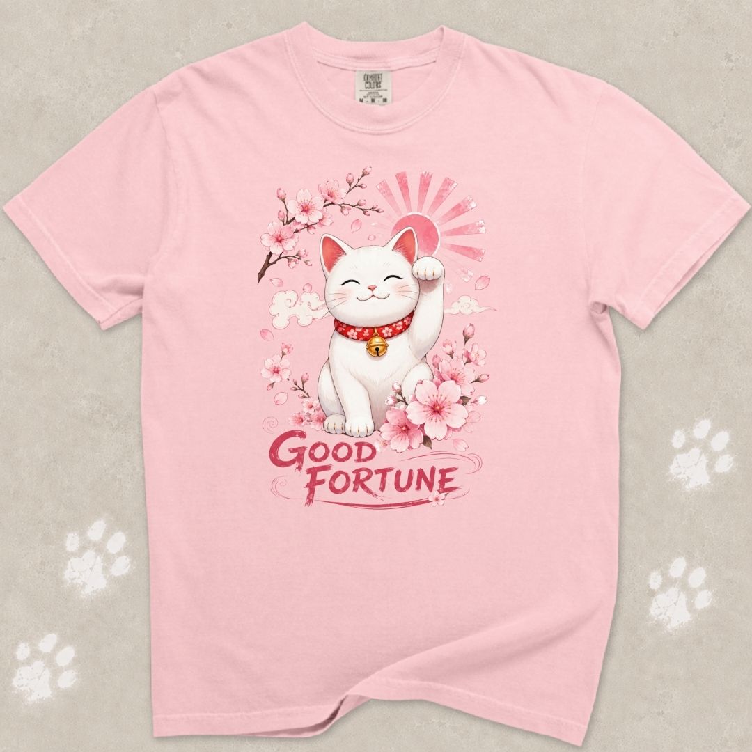 Good Fortune Cat T-Shirt