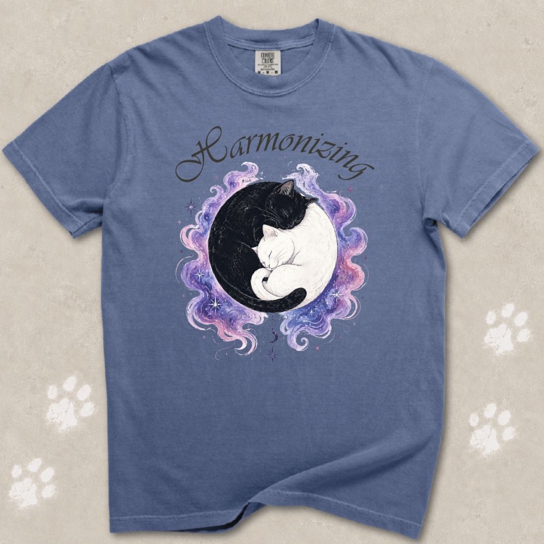 Harmonizing Cat T-Shirt