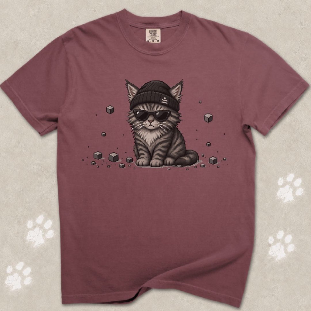 8-Bit Attitude Cat T-Shirt