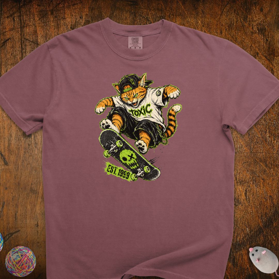 90s Skater Cat T-Shirt