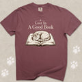 Lost In A Good Book Cat T-Shirt