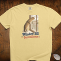 Window Sill Surveillance Cat T-Shirt