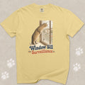 Window Sill Surveillance Cat T-Shirt