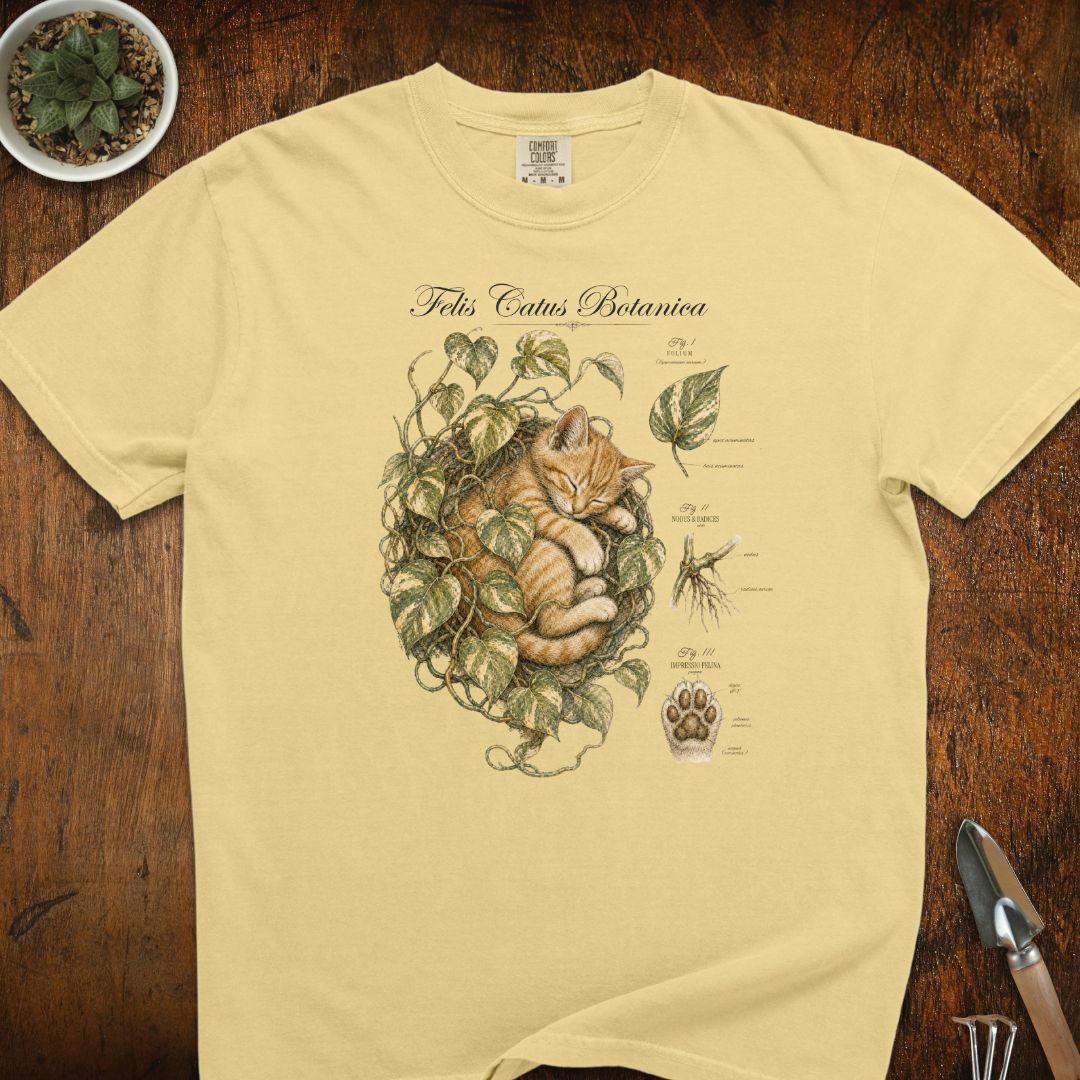 Felis Cauts Botanica Kitten T-Shirt