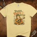 Peace Paws & Strings Cat T-Shirt