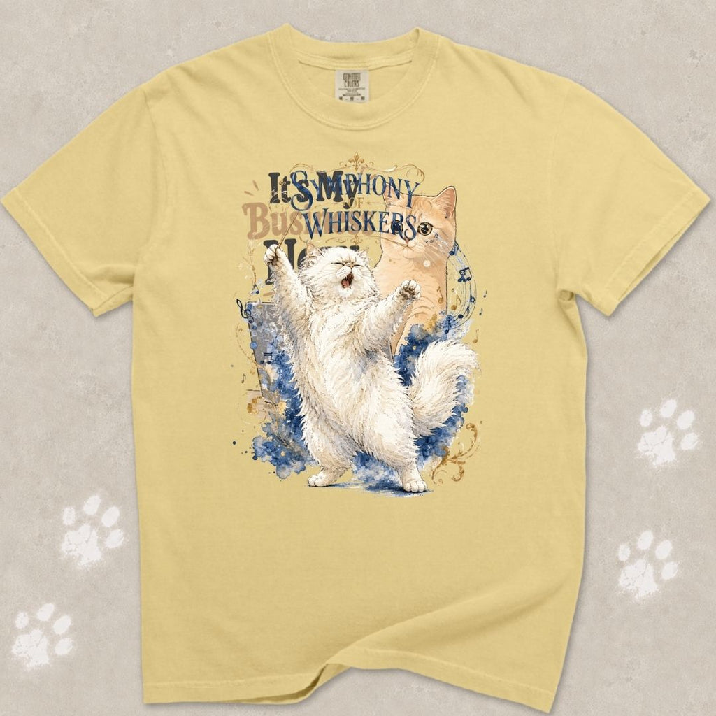 Symphony Of Whiskers Cat T-Shirt