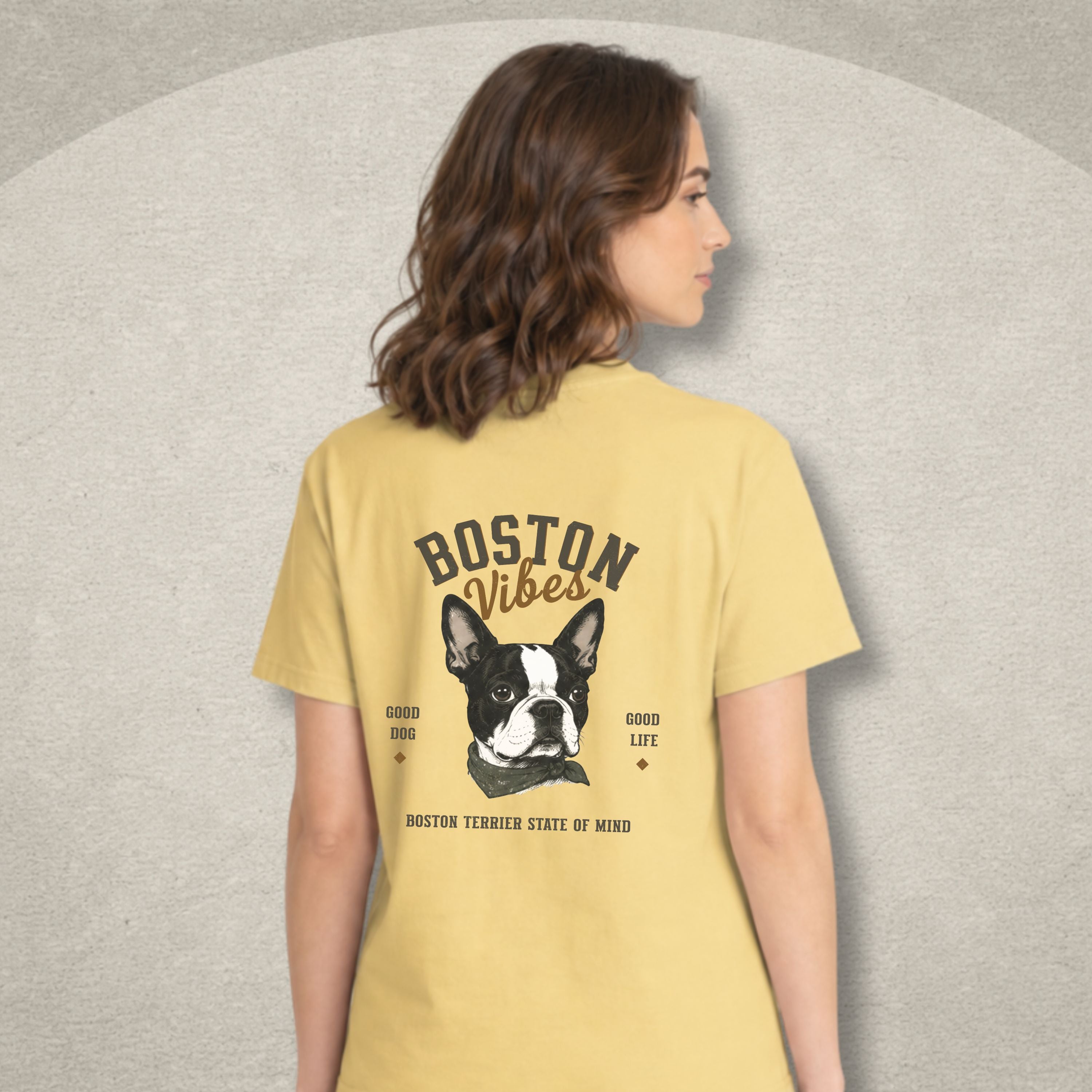 Boston Vibes Dog Tee