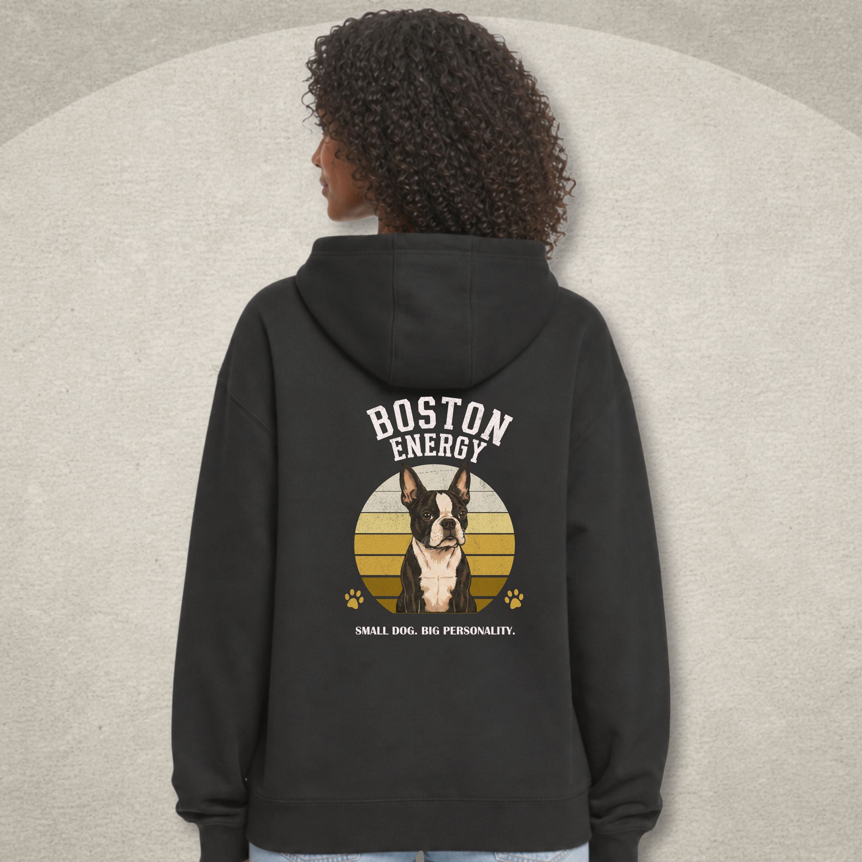 Boston Terrier Energy Hoodie