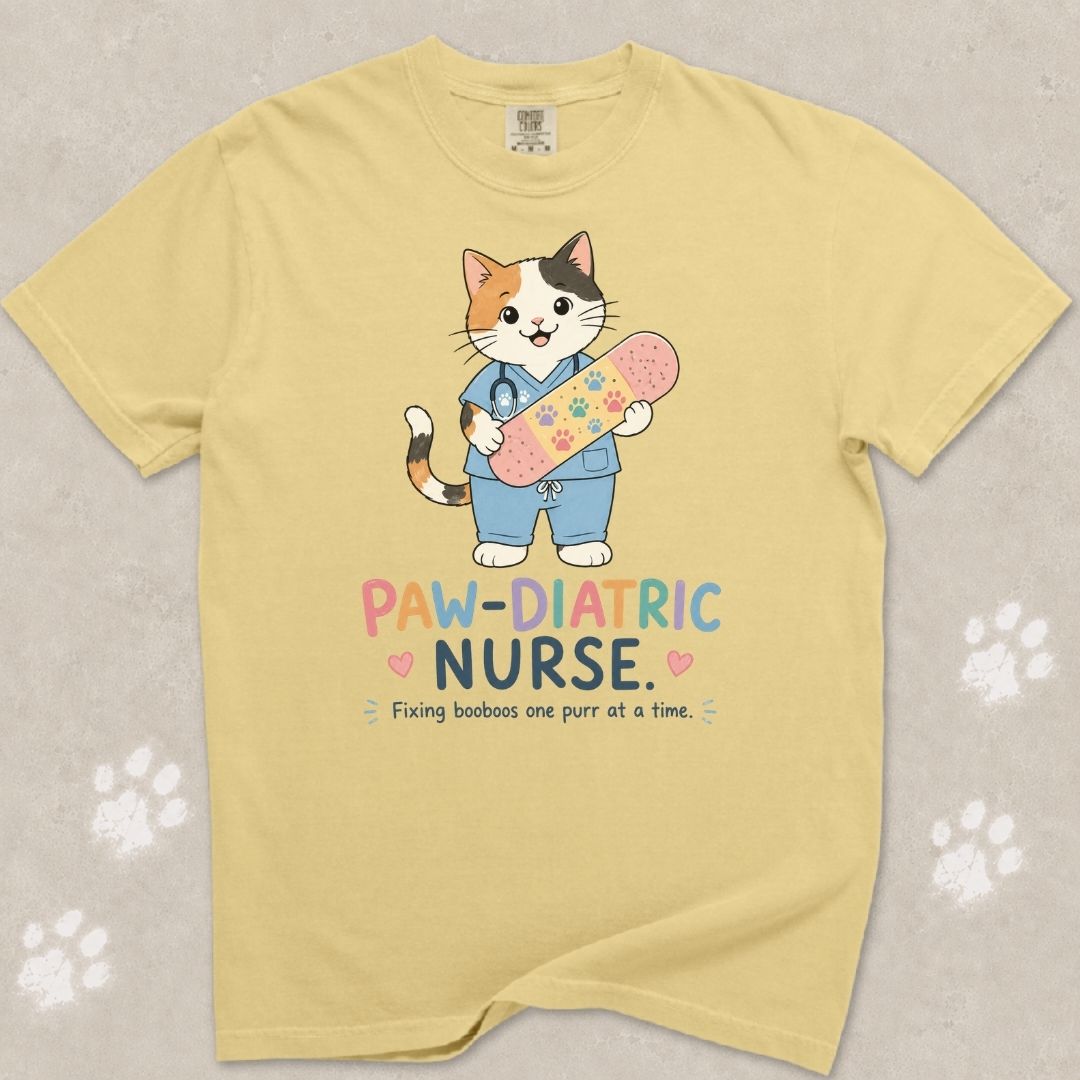 Pediatric Nurse Cat T-Shirt