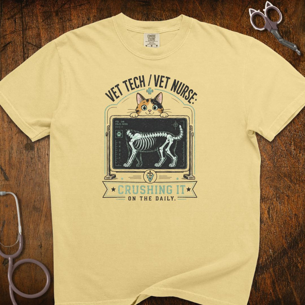 Vet Nurse Cat T-Shirt