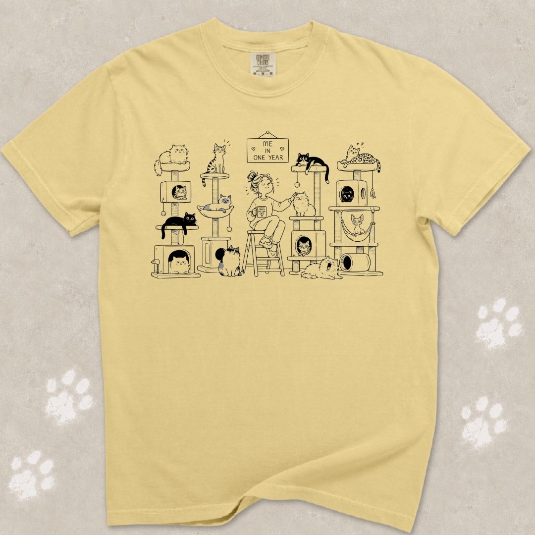 One Year Plan Cat T-Shirt