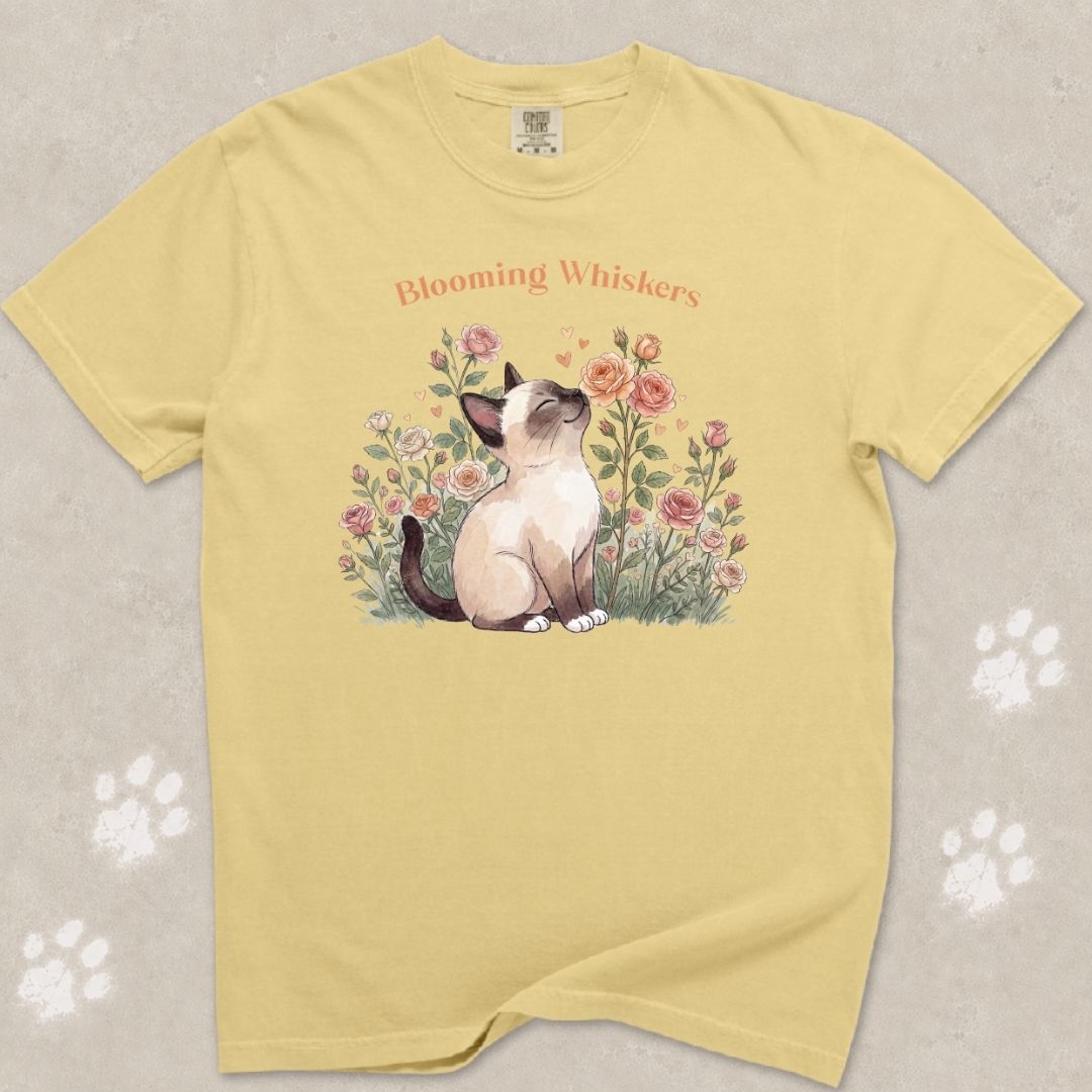 Blooming Whiskers T-shirt