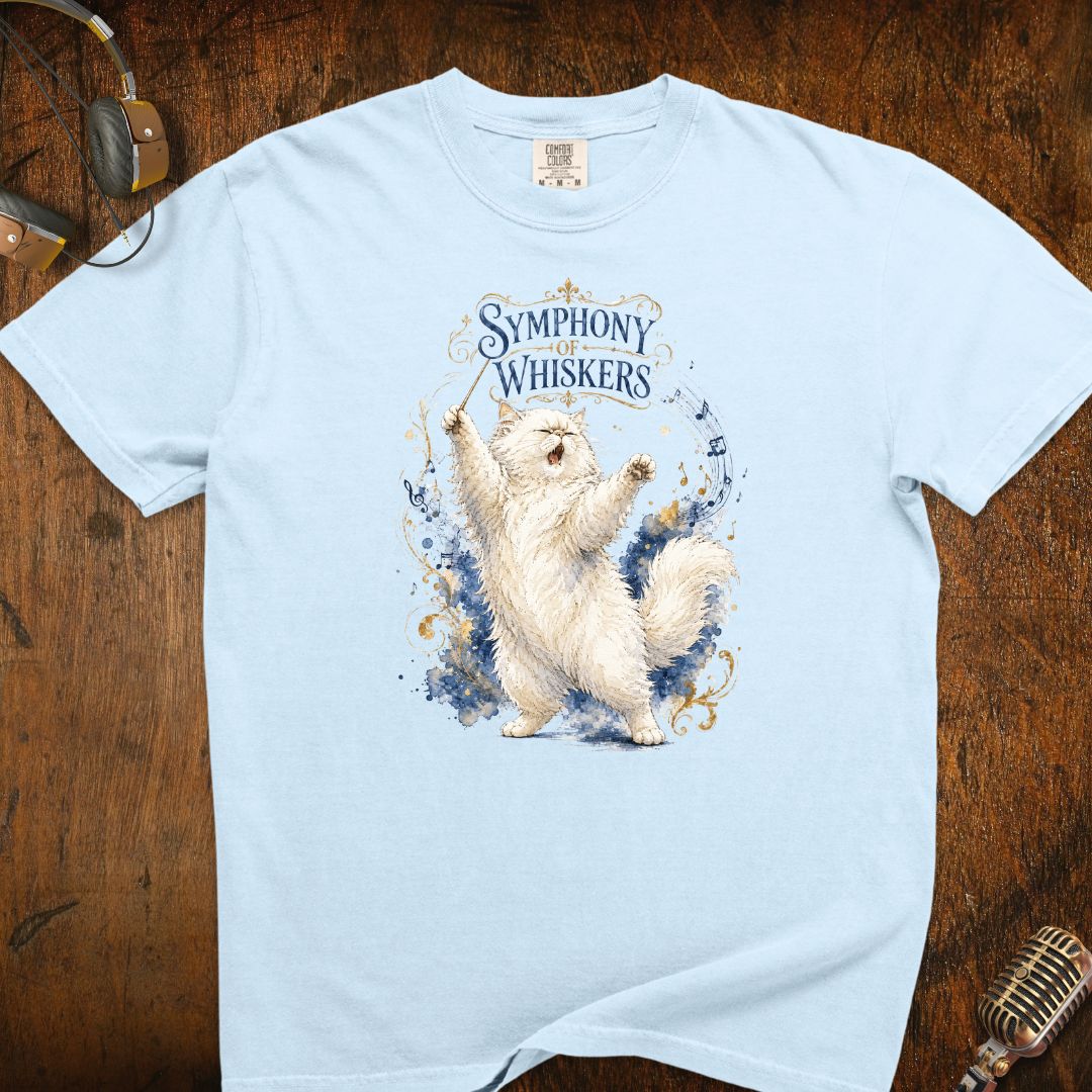 Symphony Of Whiskers Cat T-Shirt