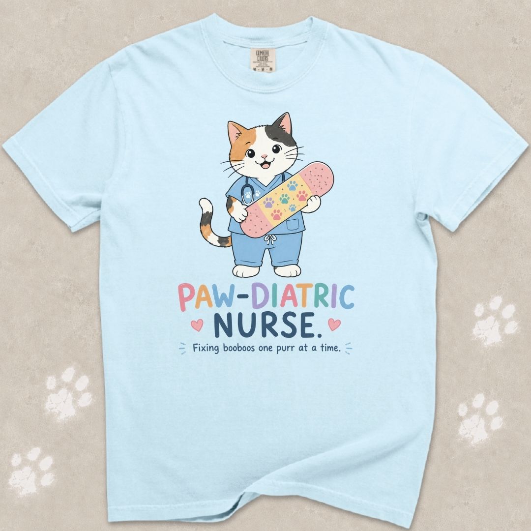 Pediatric Nurse Cat T-Shirt