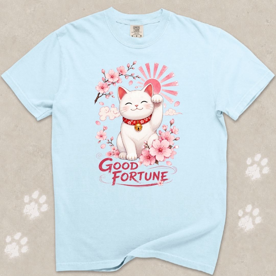 Good Fortune Cat T-Shirt
