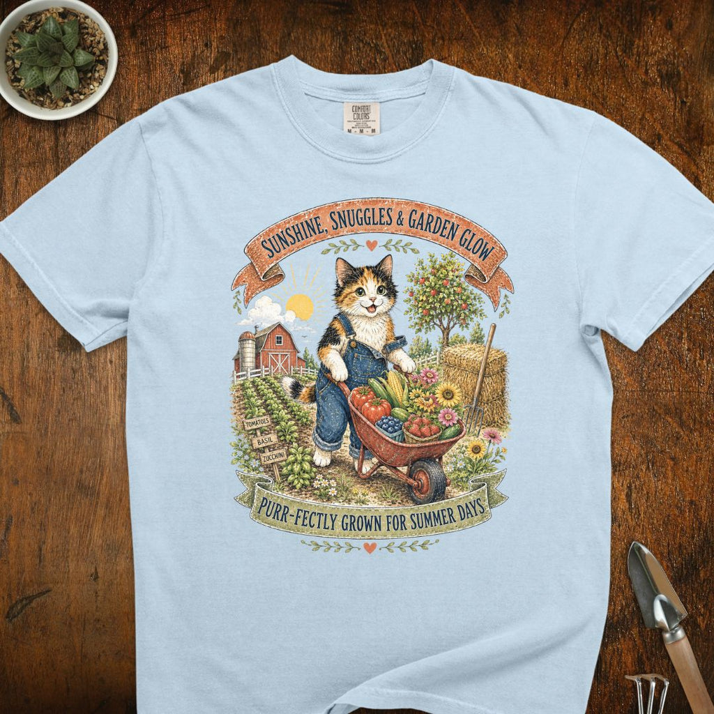 Garden Glow Cat T-Shirt