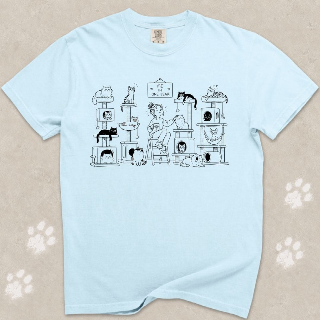 One Year Plan Cat T-Shirt