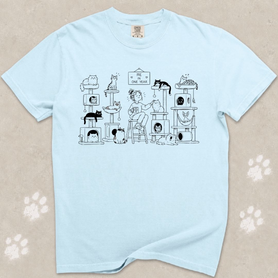 One Year Plan Cat T-Shirt