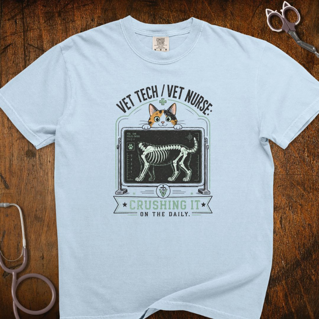 Vet Nurse Cat T-Shirt