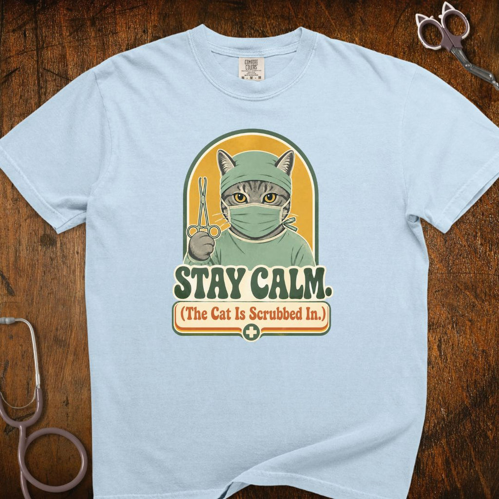 Stay Calm Cat T-Shirt