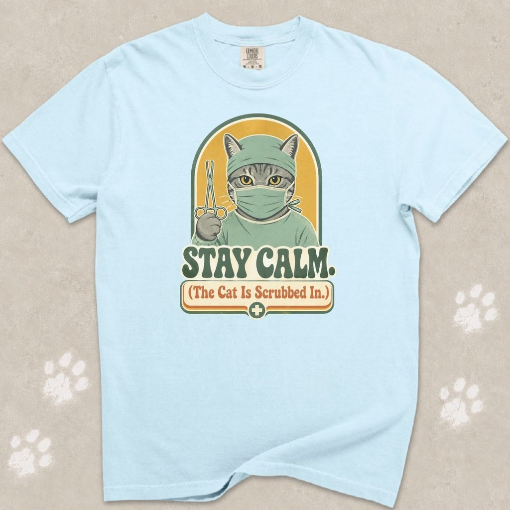 Stay Calm Cat T-Shirt