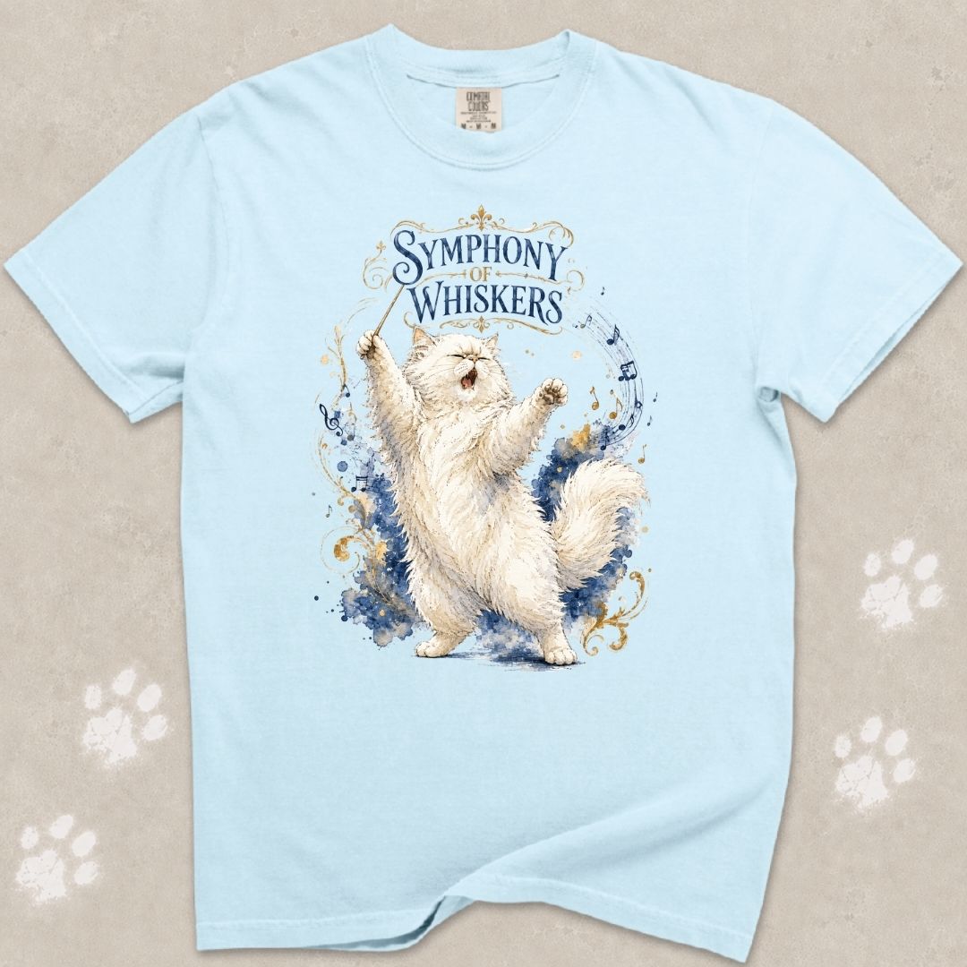 Symphony Of Whiskers Cat T-Shirt
