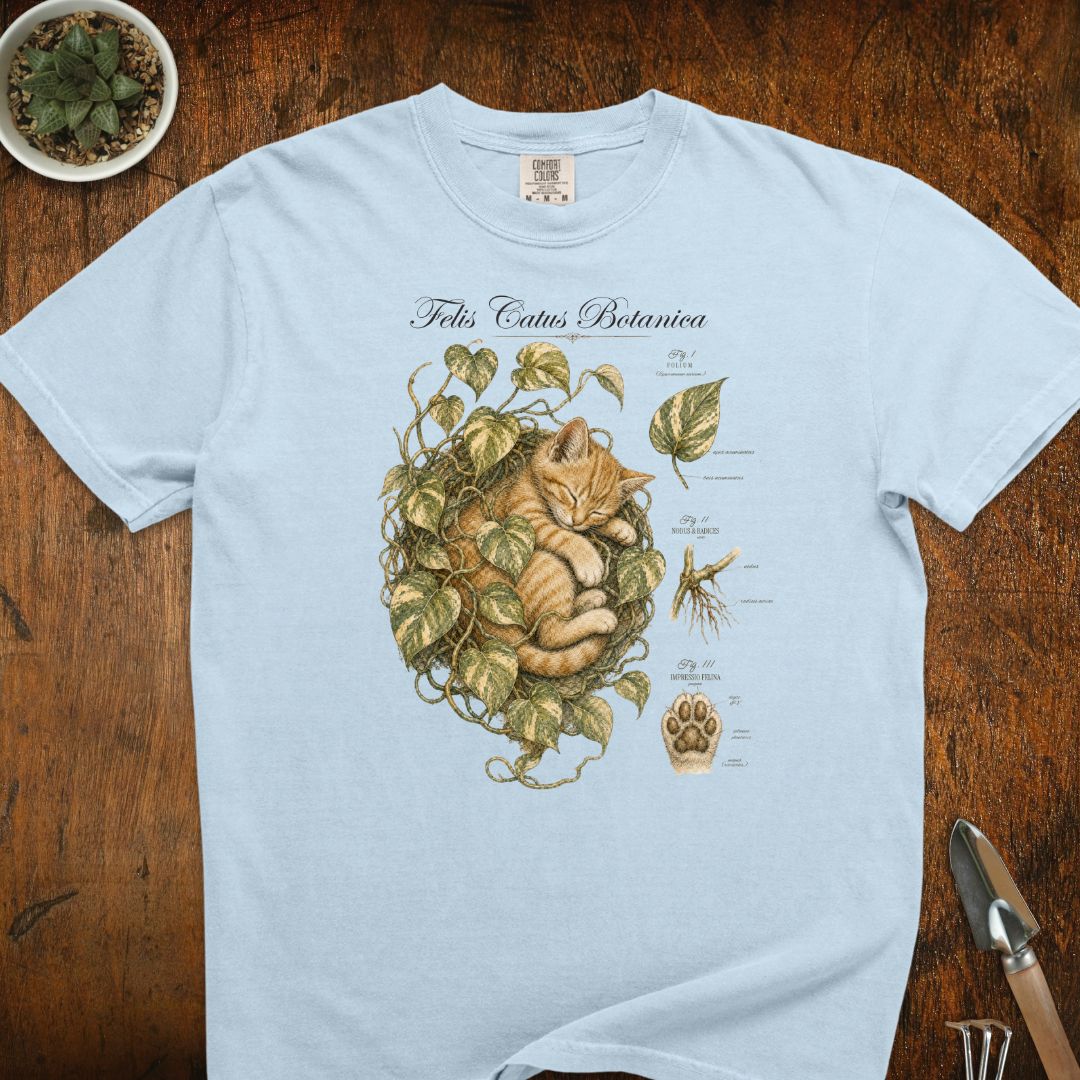 Felis Cauts Botanica Kitten T-Shirt