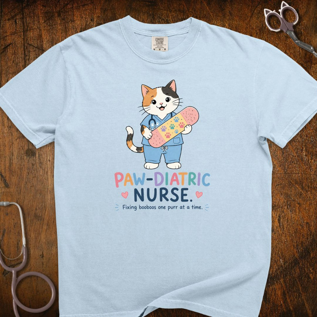 Pediatric Nurse Cat T-Shirt