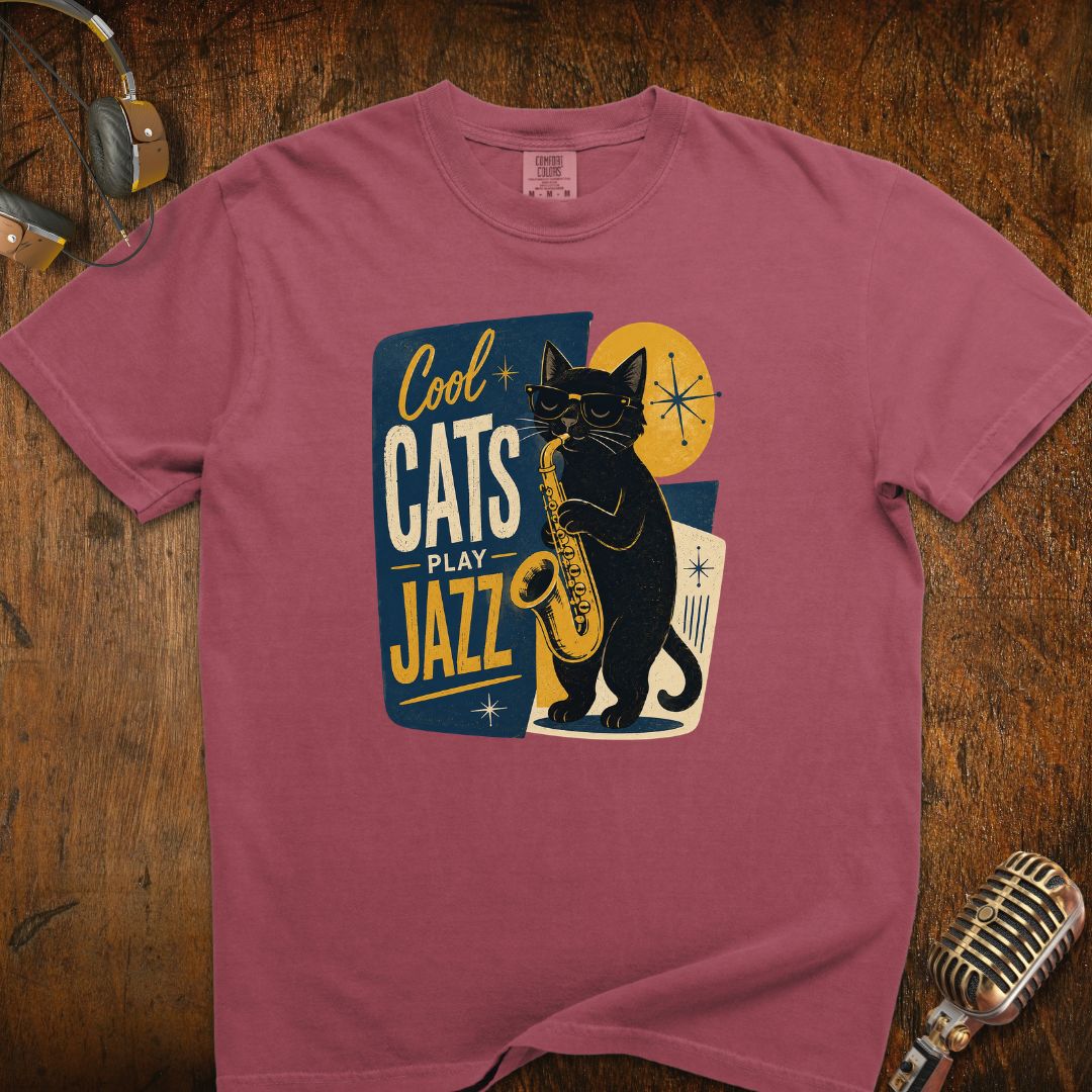 Cool Cats Play Jazz T-Shirt