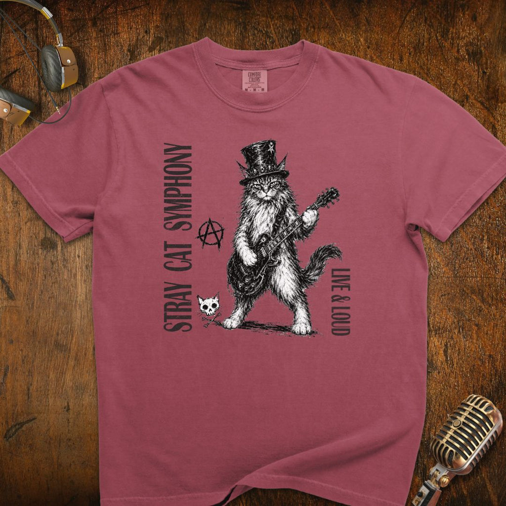 Stray Cat Symphony Cat T-Shirt