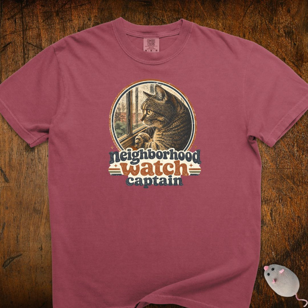 Neighborhood Watch Cat T-Shirt