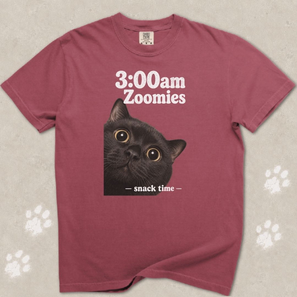3:00 am Zoomies Cat T-Shirt