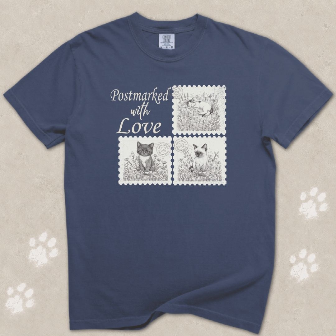 Postmarked With Love Kitty T-Shirt
