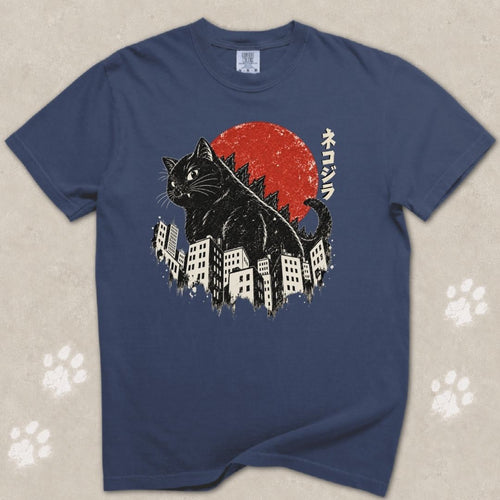 Catzilla Found Me Cat T-Shirt