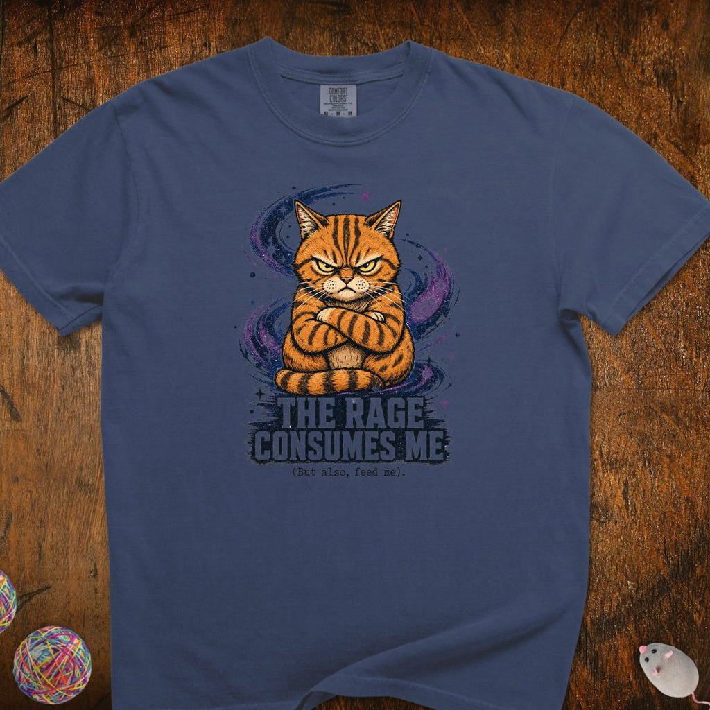 Rage Consumes Me Cat T-Shirt