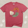 Stretching Cat Silhouette T-Shirt
