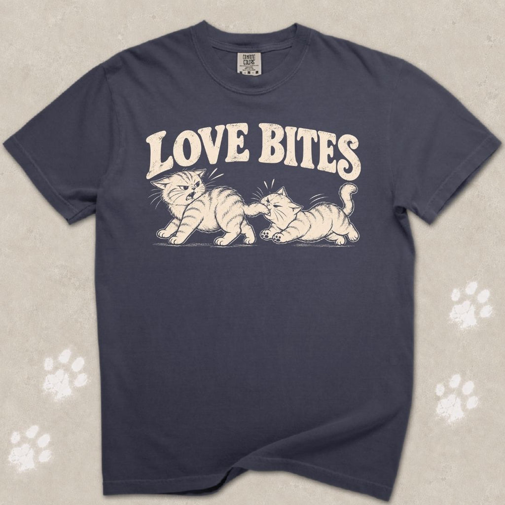 Love Bites Cat T-Shirt