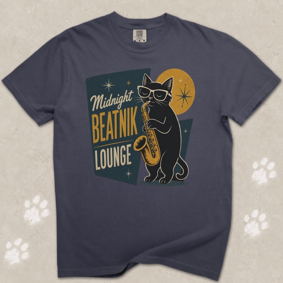 Midnight Beatnik Lounge T-Shirt
