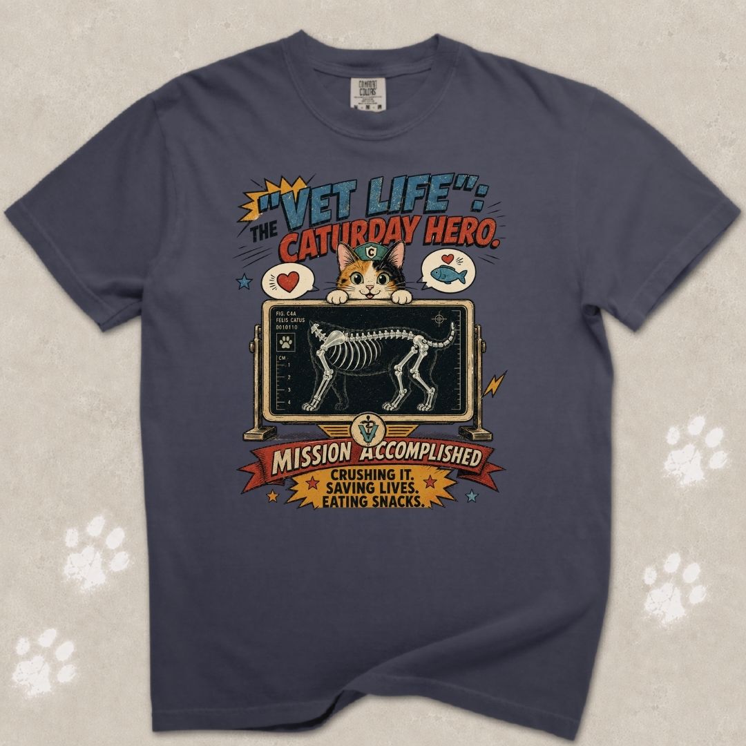 Saving Lives Cat T-Shirt