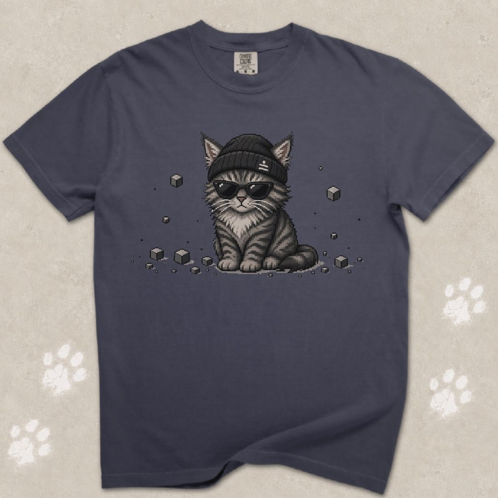 8-Bit Attitude Cat T-Shirt