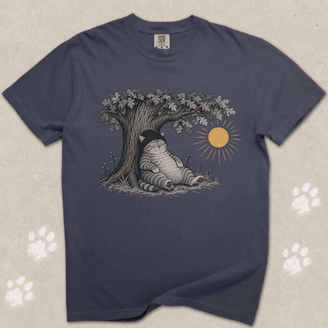 Fat And Jobless Cat T-Shirt