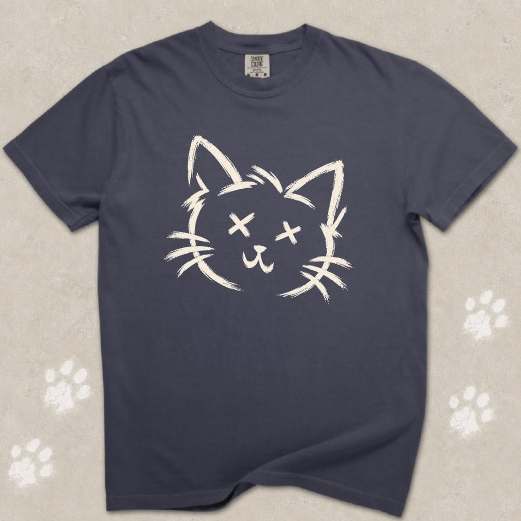 Nine Lives Offline Cat T-Shirt