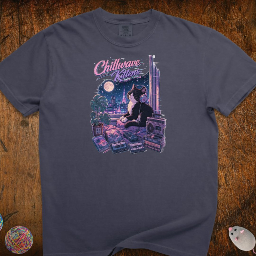 Chill Waves Cat T-Shirt