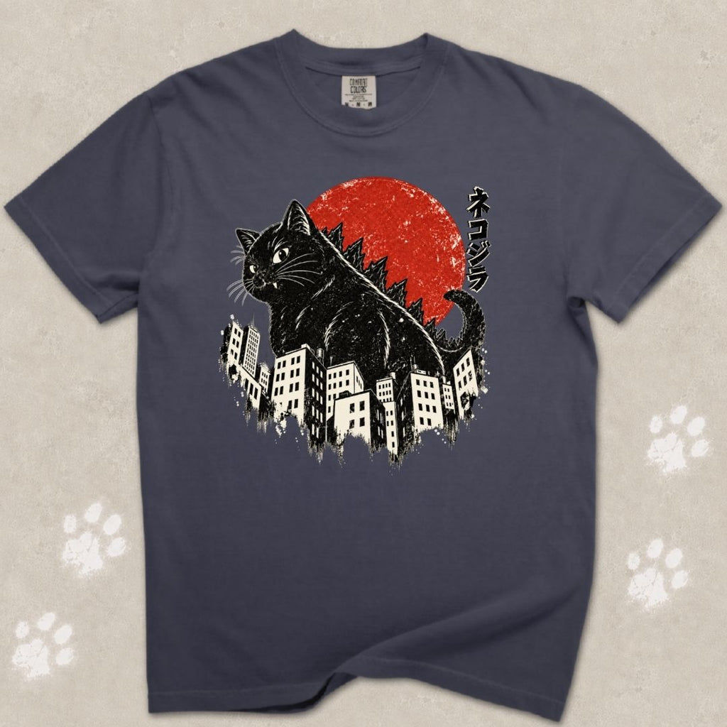 Catzilla Found Me Cat T-Shirt