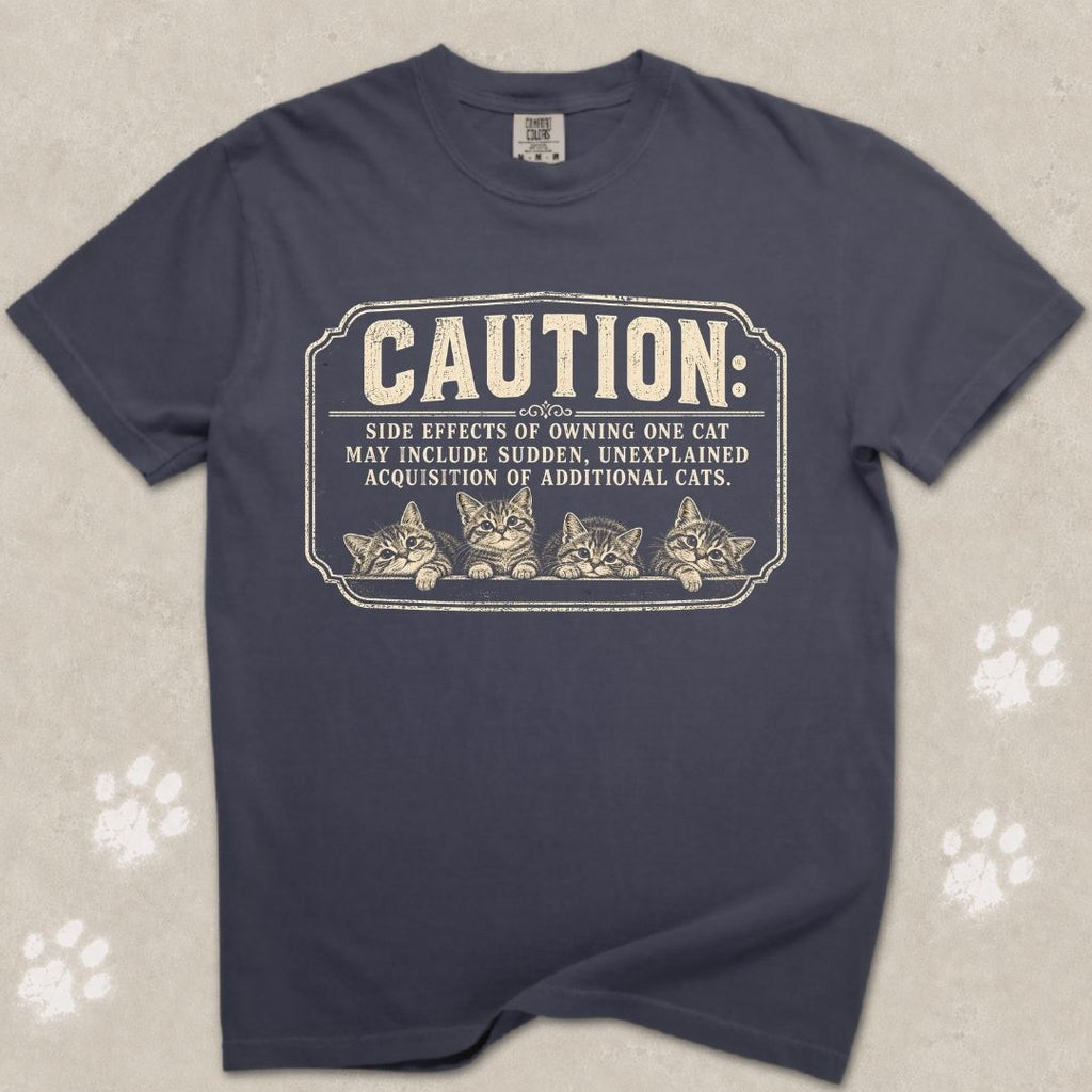 Caution Cat T-Shirt