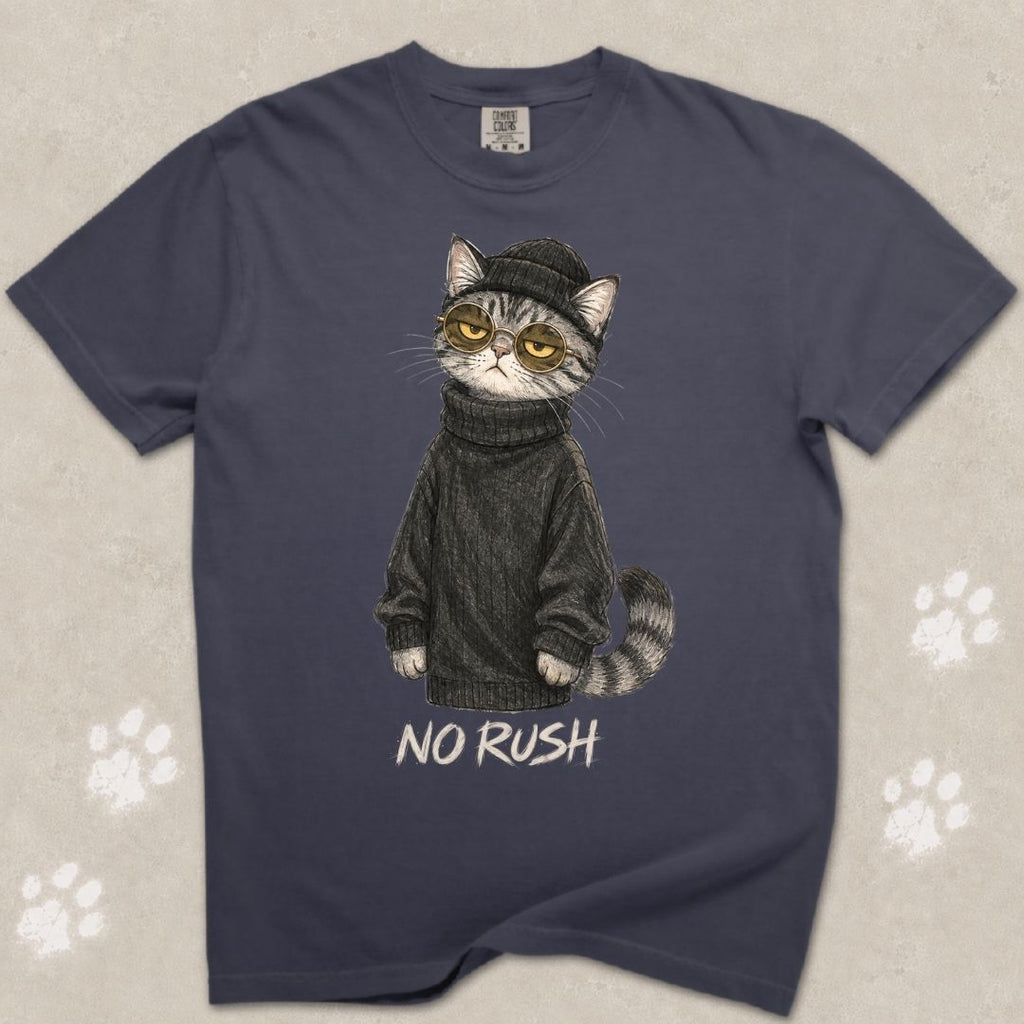 No Rush Cat T-Shirt