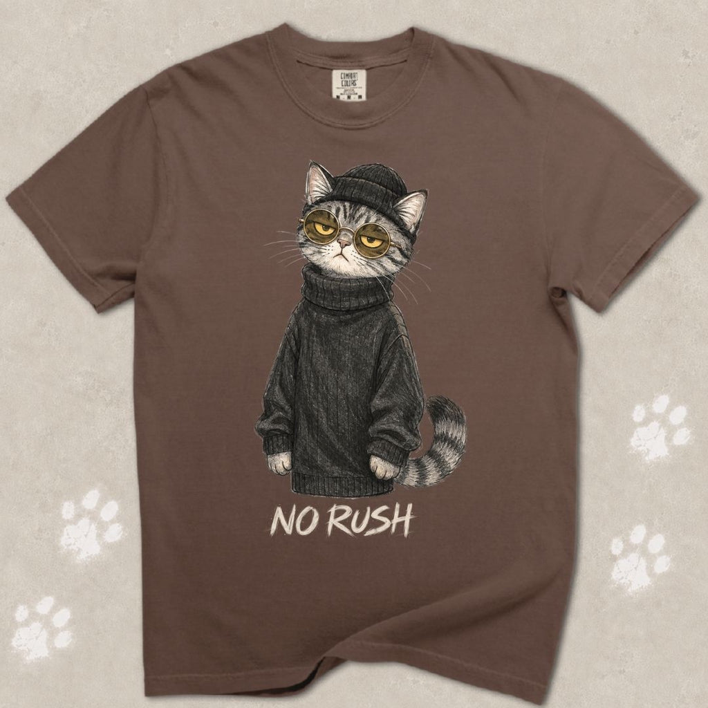 No Rush Cat T-Shirt