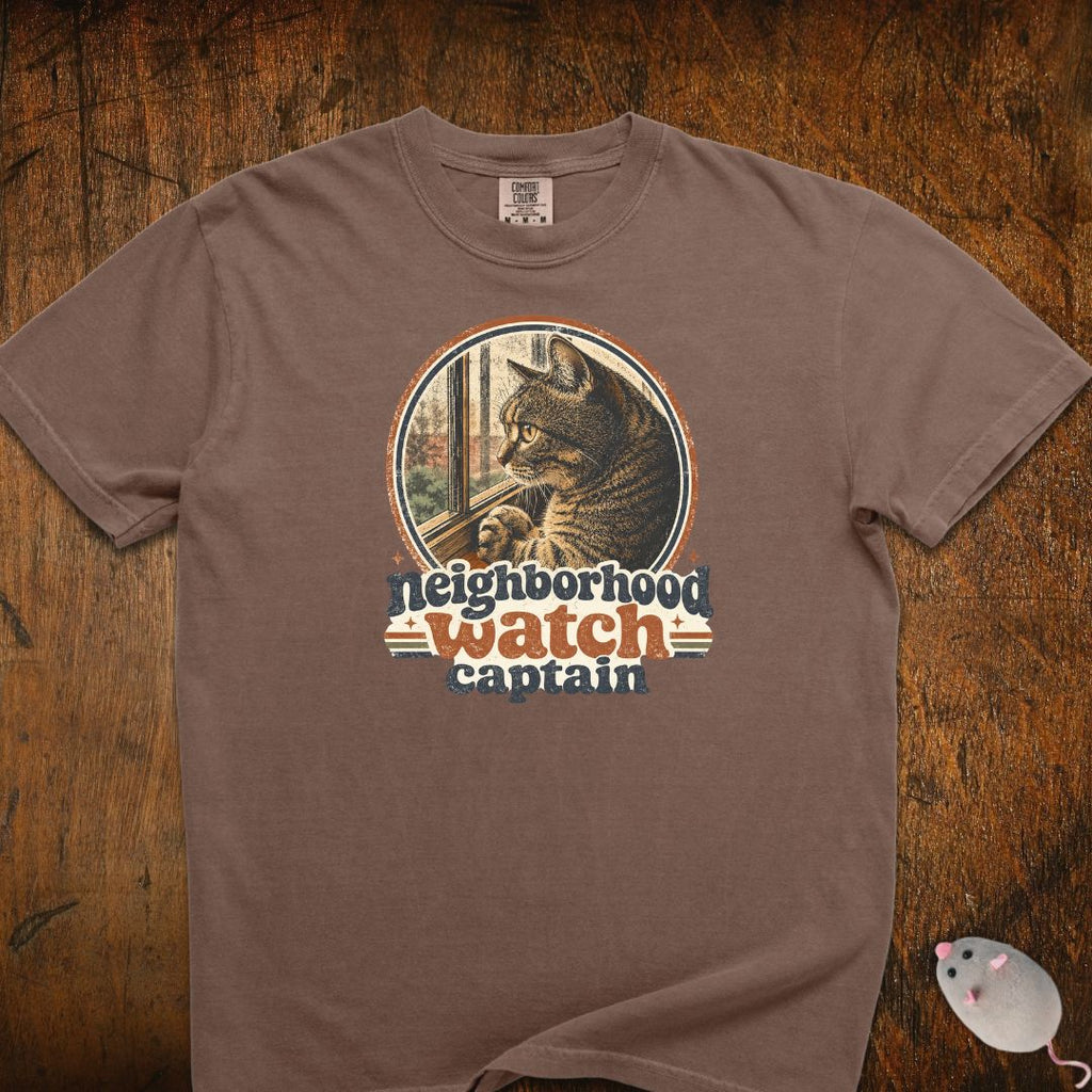 Neighborhood Watch Cat T-Shirt