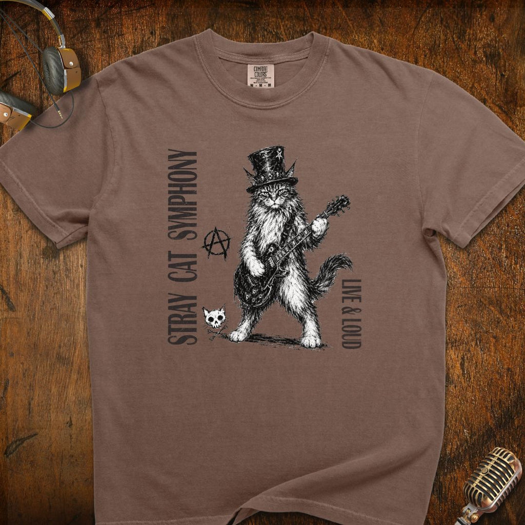 Stray Cat Symphony Cat T-Shirt