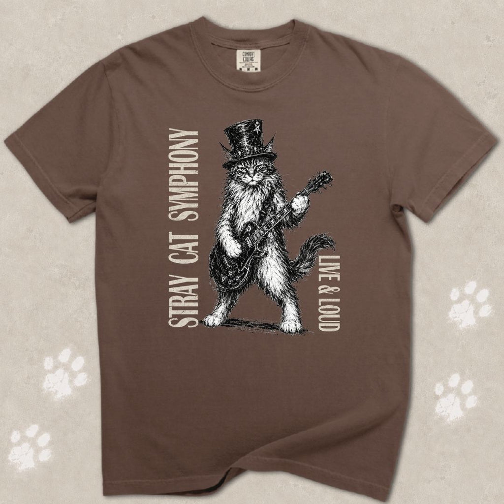 Stray Cat Symphony Cat T-Shirt